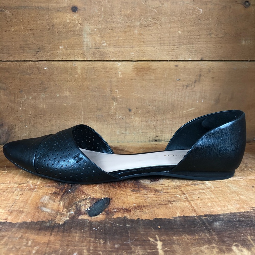 🔥Tommy Hilfiger | Black Pointed Toe Flats